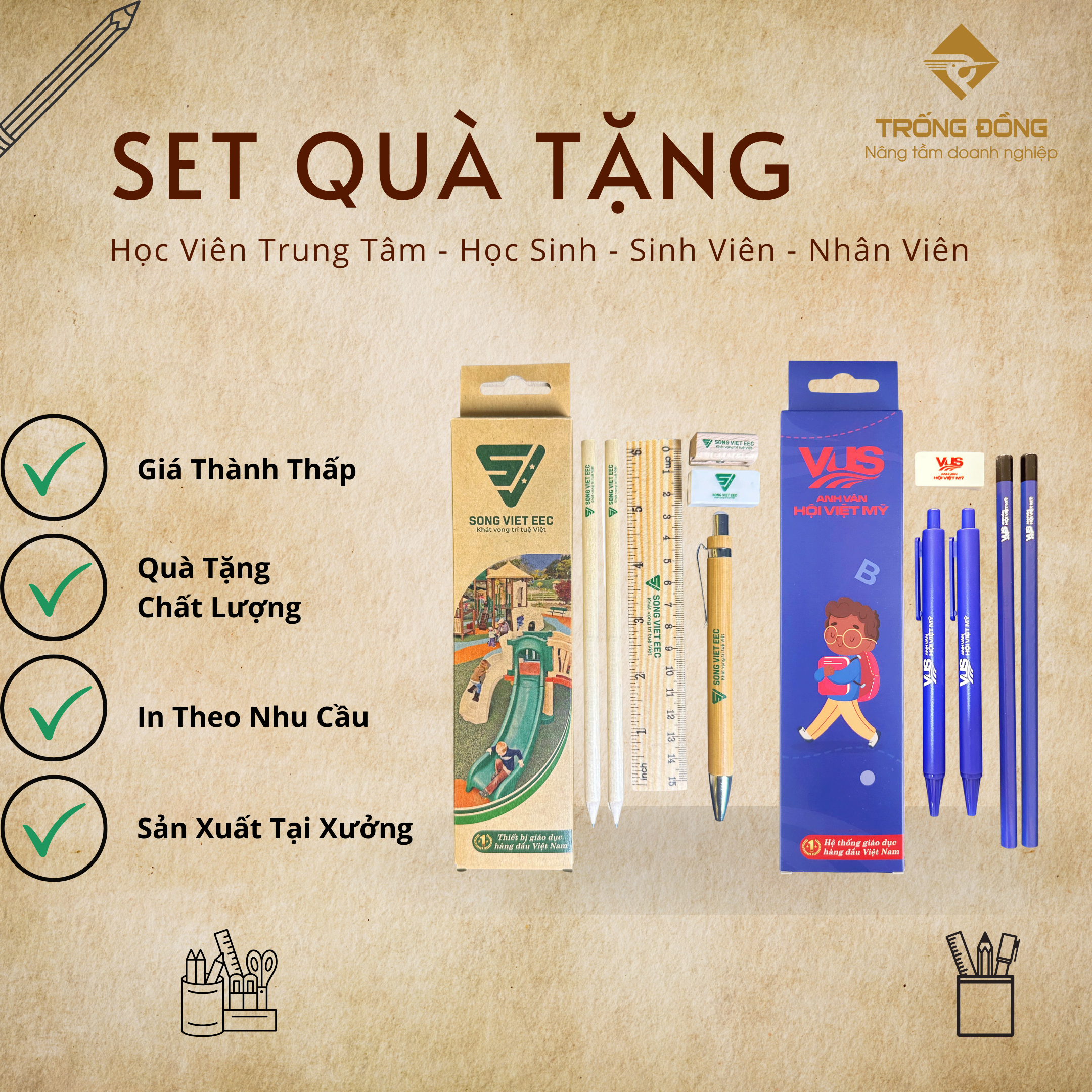 Bật Mí Set Quà Tặng Tạo Động Lực Cho Học Viên