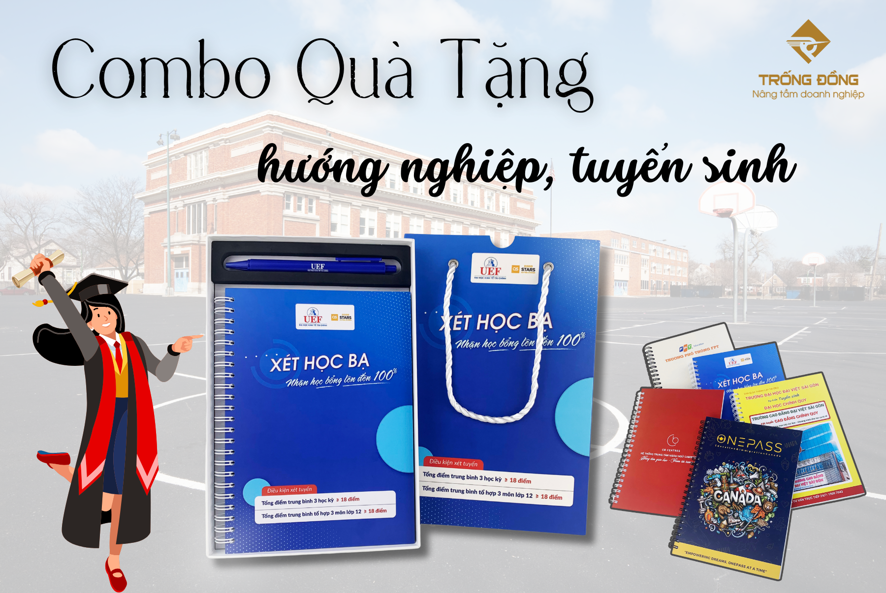 Bộ Quà Tặng Sổ Tay Tuyển Sinh, Hướng Nghiệp