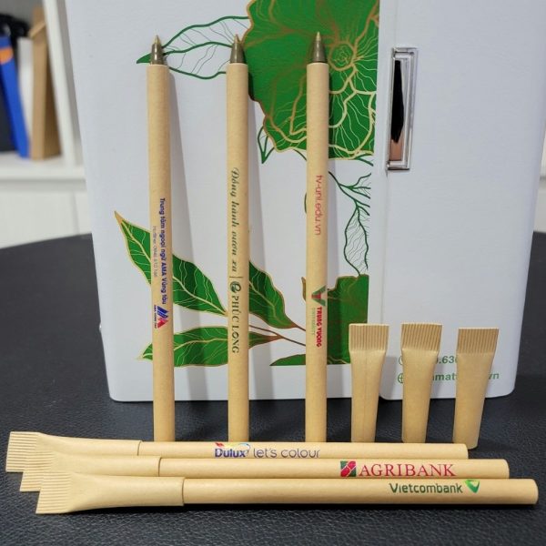 Bút Bi Giấy Nắp Dẹp PB7712B - 1 (1)