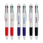 Bút Bi Nhựa 4 Ngòi BP2033 4 Màu Mực In Logo - 1