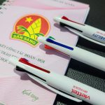 Bút Bi Nhựa 4 Ngòi BP2033 4 Màu Mực In Logo - 3