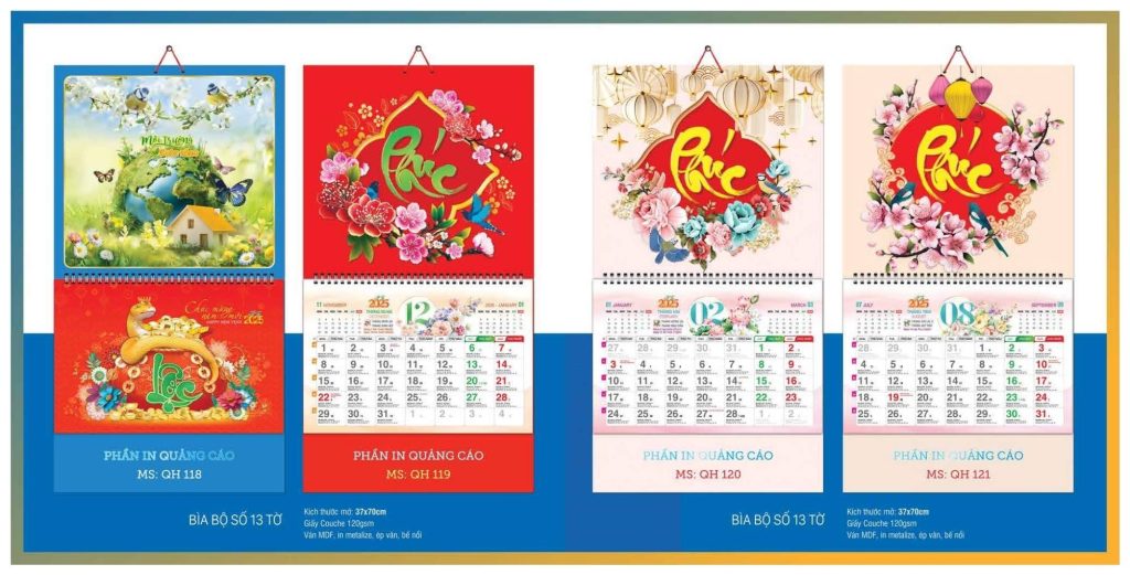 in lịch tết lịch treo tường - 8