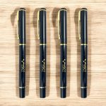 Bút kim loại BK081 nắp đậy khoen vàng