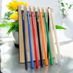 Bút chì thân gỗ tròn - introngdong