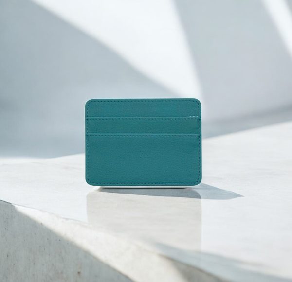 ví dựng thẻ V01 màu xanh ngọc