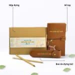 bộ quà tặng xanh 02