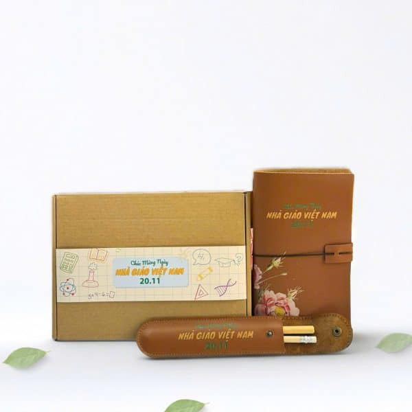 bộ quà tặng xanh 02