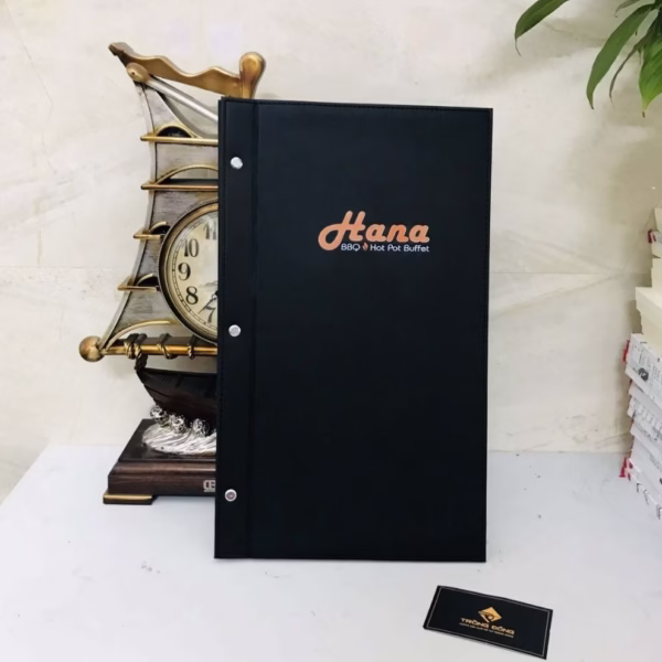 Menu bìa da in logo- introngdong.vn