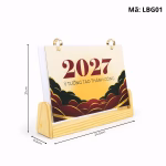 Lịch Gỗ Để Bàn LBG01 (1)