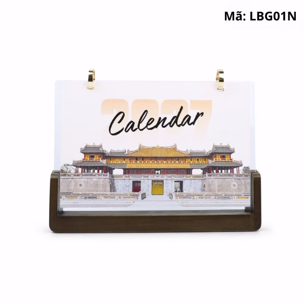 Lịch Gỗ Để Bàn LBG01N (1)