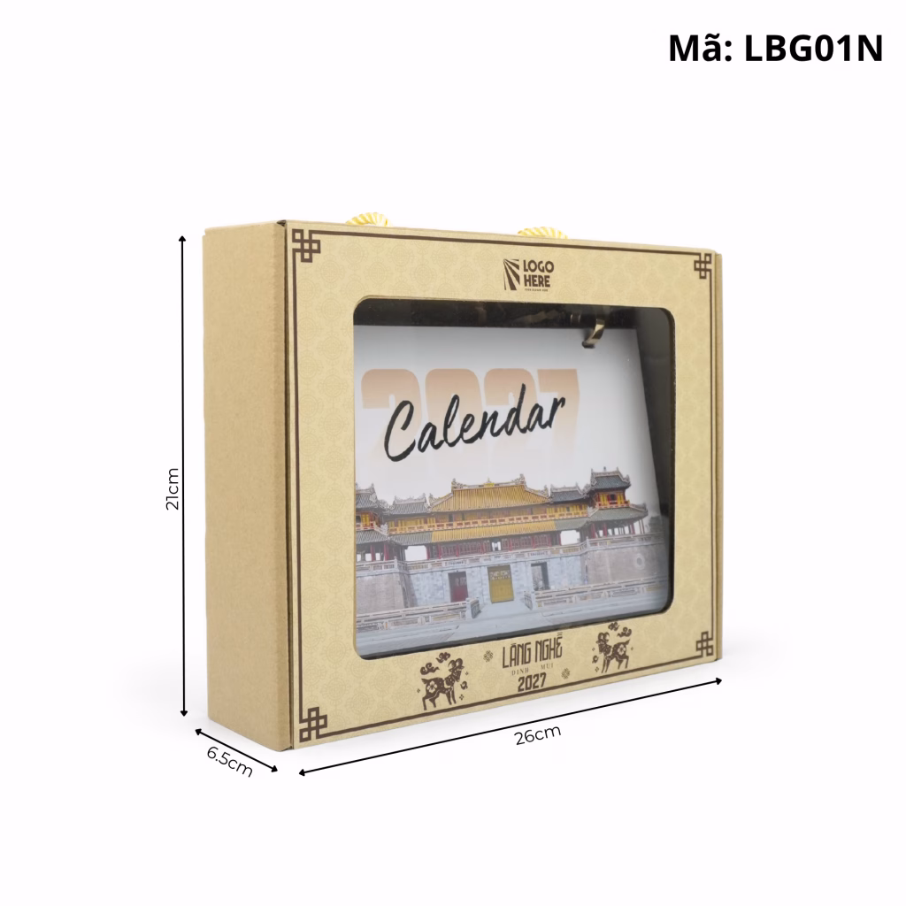 Lịch Gỗ Để Bàn LBG01N (1)