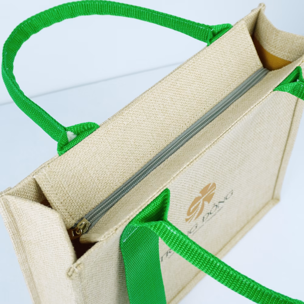 Túi Tote Vải Đay Quai Poly Cao Cấp TB-JT02 16 Túi Tote Vải Đay Quai Poly Cao Cấp_TB - JT02 (2)