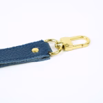 Móc Khóa Da Thật Ý_KC01_Xanh Navy (2)