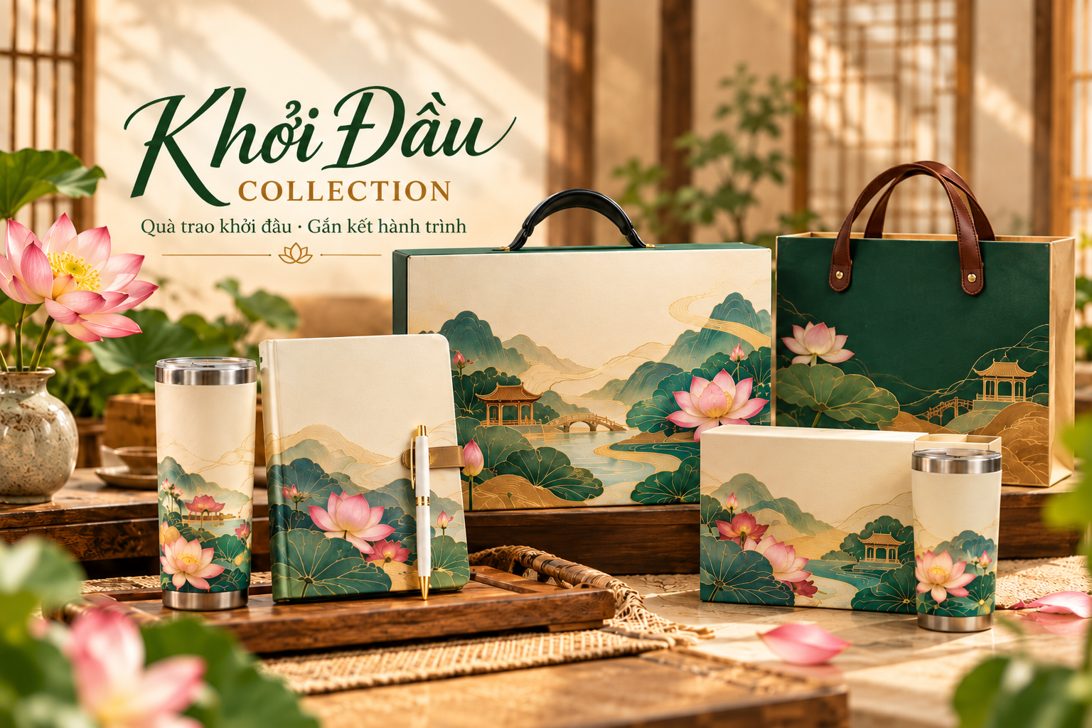 Quà Tặng Mang Bản Sắc Việt - Tinh Hoa Văn Hóa Trong Từng Món Quà 18 khoi dau collection