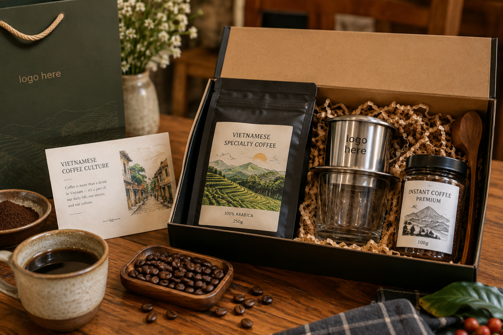quà tặng đối tác nước ngoài - cafe